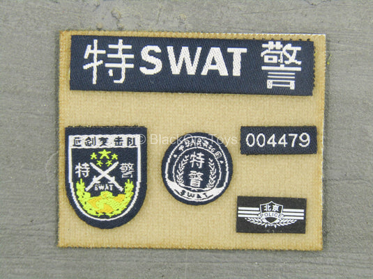 SWAT Blue Steel Commandos - Patch Set