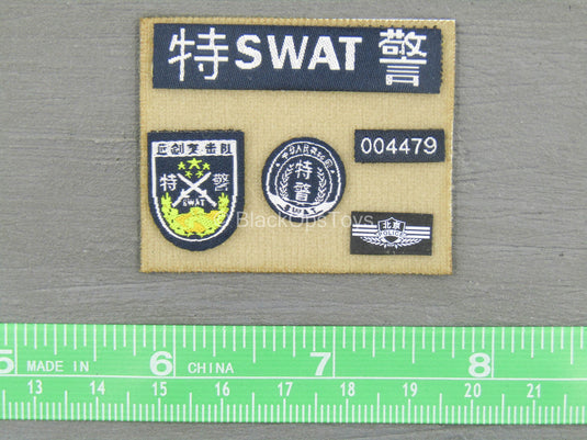 SWAT Blue Steel Commandos - Patch Set