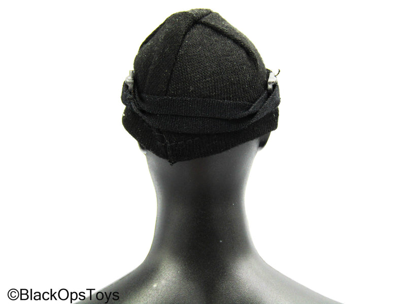 Load image into Gallery viewer, SMU Pararescue Jumpers R - Black Beanie w/Head Lamp
