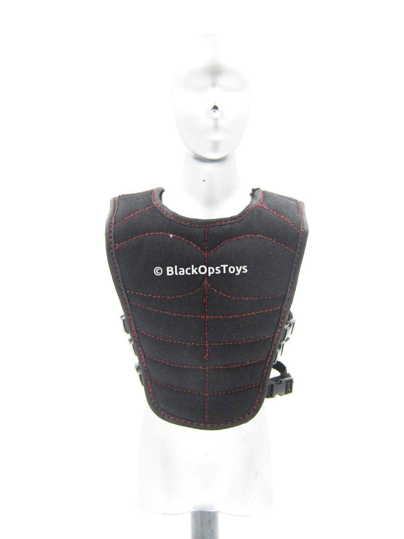 Load image into Gallery viewer, Black Storm Guard - Black Body Armor w/Red Detail
