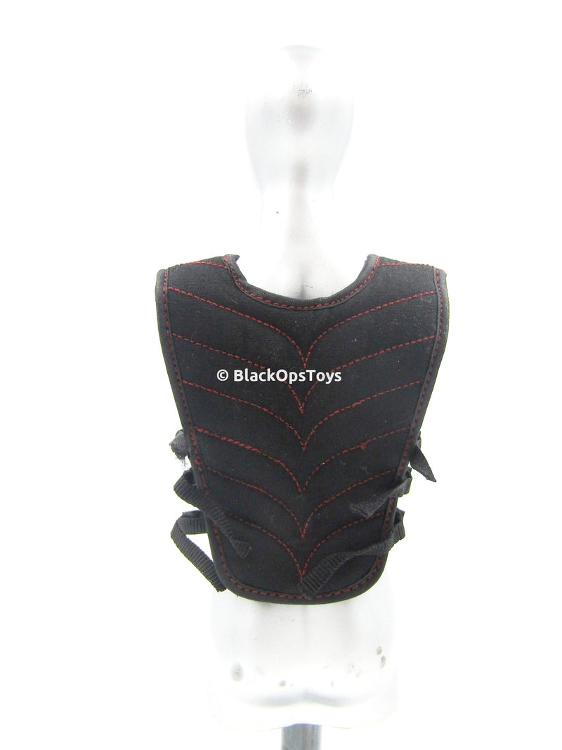 Load image into Gallery viewer, Black Storm Guard - Black Body Armor w/Red Detail
