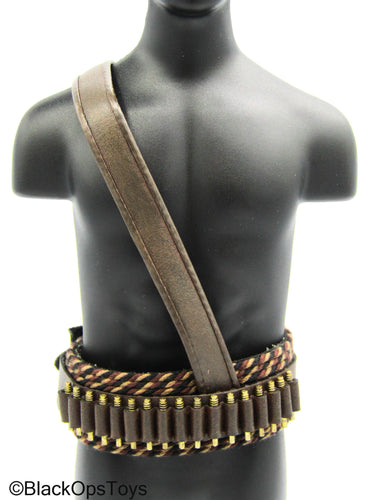 Star Wars Boba Fett - Brown Leather Like Belt/Bandolier