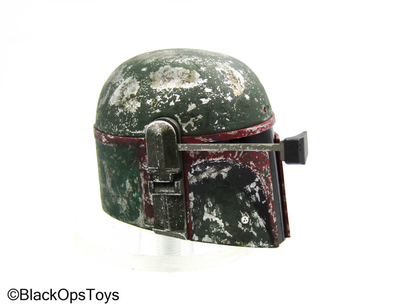 Load image into Gallery viewer, Star Wars Boba Fett - Weathered Mandalorian Helmet w/Range Finder
