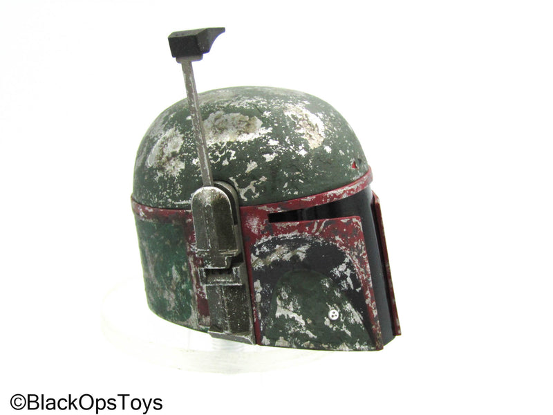 Load image into Gallery viewer, Star Wars Boba Fett - Weathered Mandalorian Helmet w/Range Finder
