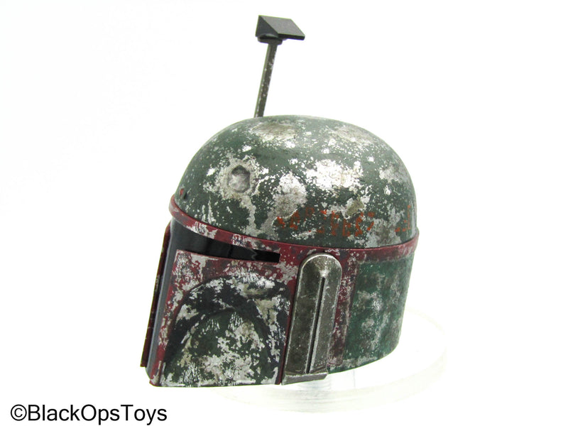 Load image into Gallery viewer, Star Wars Boba Fett - Weathered Mandalorian Helmet w/Range Finder
