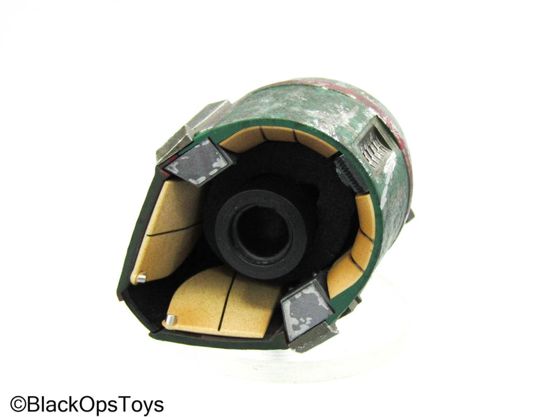 Load image into Gallery viewer, Star Wars Boba Fett - Weathered Mandalorian Helmet w/Range Finder
