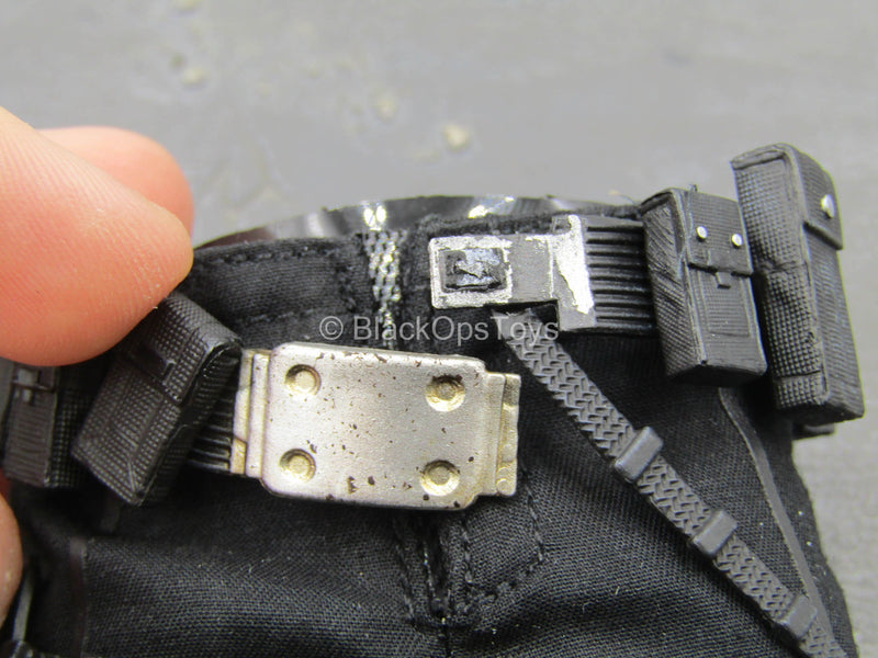 Load image into Gallery viewer, GI Joe - Snake Eyes - Black Combat Pants w/Utility Belt Set
