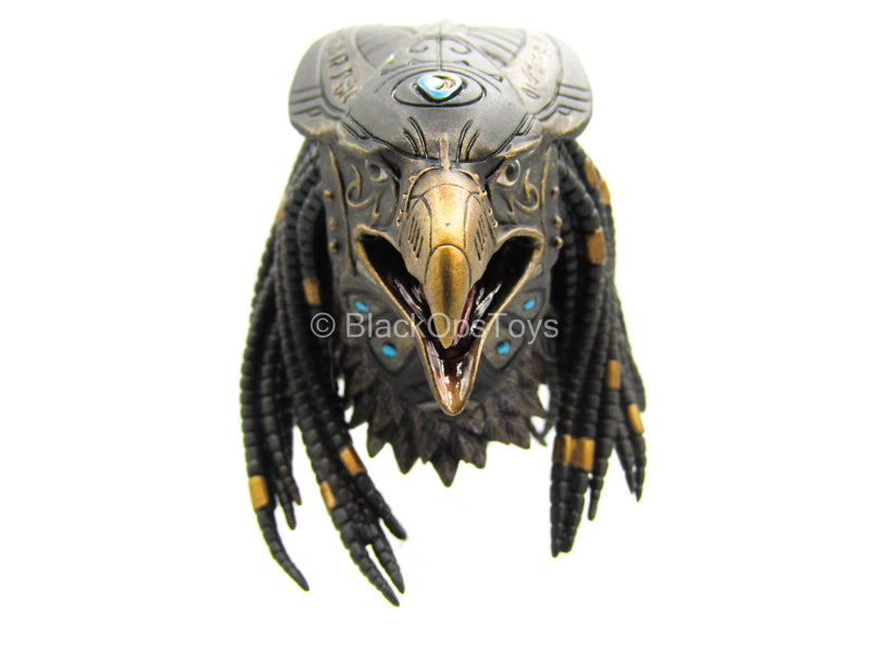 Load image into Gallery viewer, Horus Guardian of Pharaoh - Golden - Falcon Open Mouth Head Sculpt
