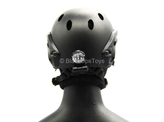 Tony Stark SHIELD Disguise - Black Helmet w/Goggles & Balaclava