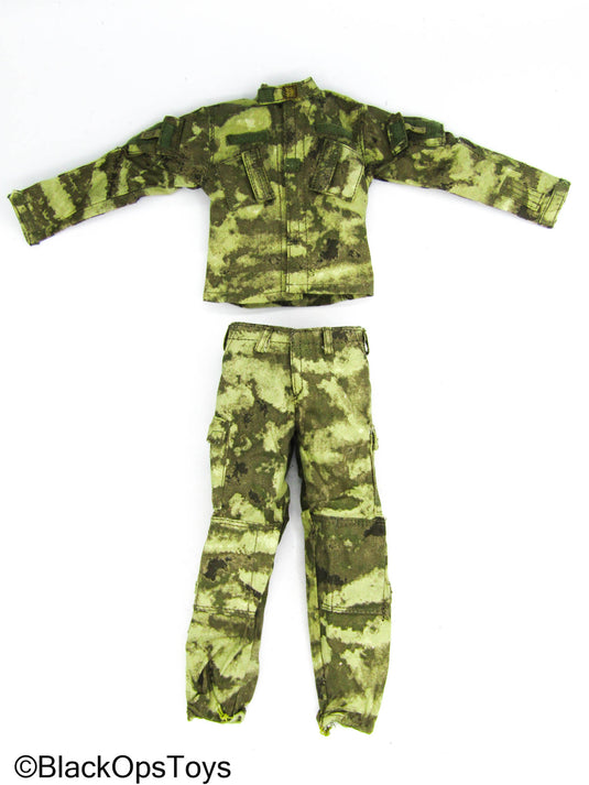 Women's Combat Uniform Set (Camouflage), 1:6 Scale Female Clothing Sets