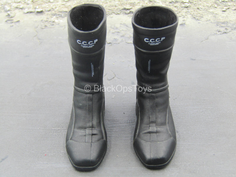 Load image into Gallery viewer, Metal Gear Solid 3 - Black Boots (Peg Type)
