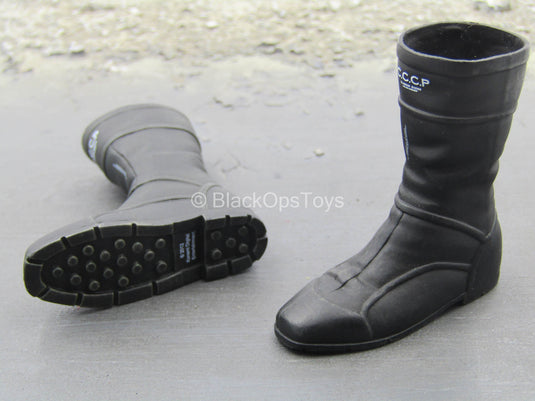 Metal Gear Solid 3 - Black Boots (Peg Type)