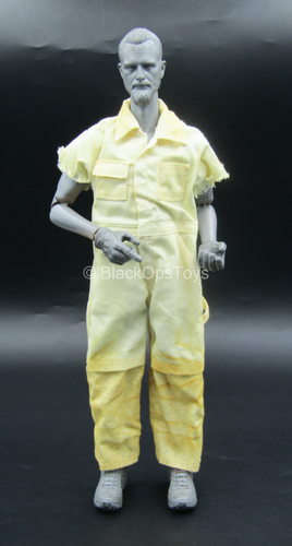 Brothersworker - Sepia - Weathered White Short Sleeved Coveralls