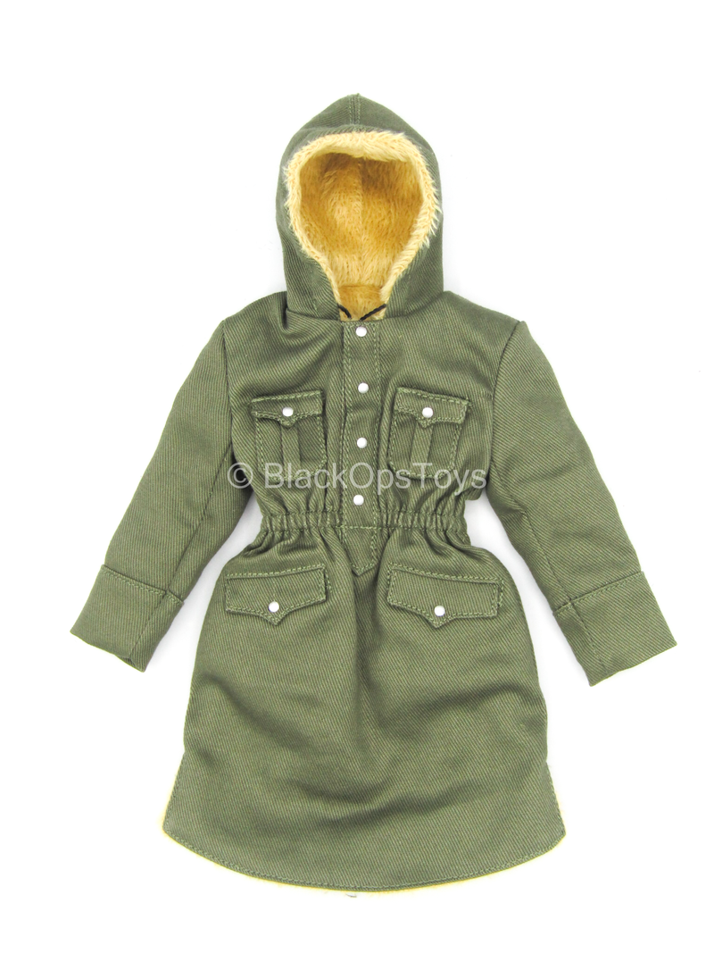 Load image into Gallery viewer, WWII - German MG 42 Gunner - M40 Fur Like Lined Pullover Parka
