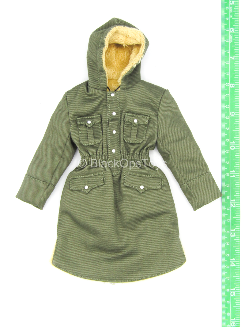 Load image into Gallery viewer, WWII - German MG 42 Gunner - M40 Fur Like Lined Pullover Parka
