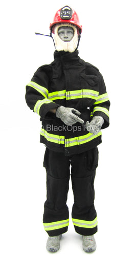 Urban Firefighter - Black Firefighter Uniform Set