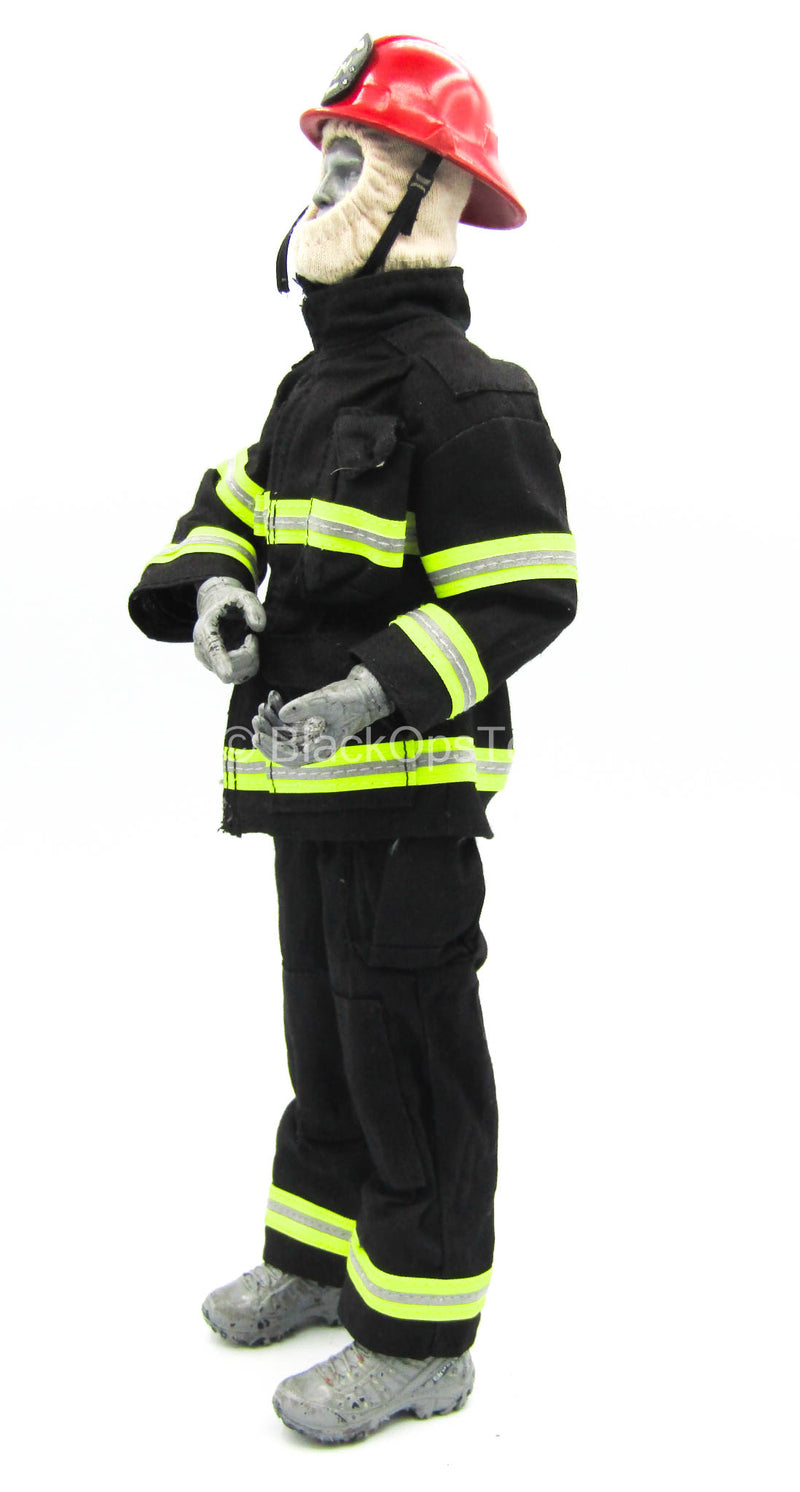 Load image into Gallery viewer, Urban Firefighter - Black Firefighter Uniform Set
