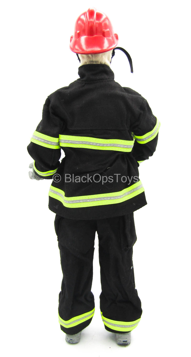 Load image into Gallery viewer, Urban Firefighter - Black Firefighter Uniform Set
