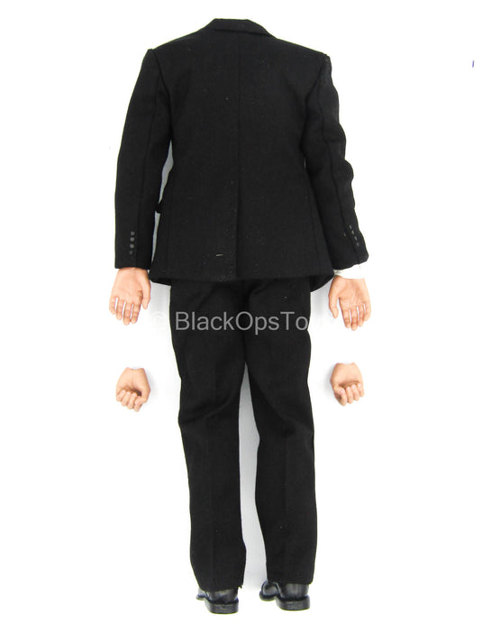 007 James Bond - Male Base Body w/Black Suit Set & Shoes