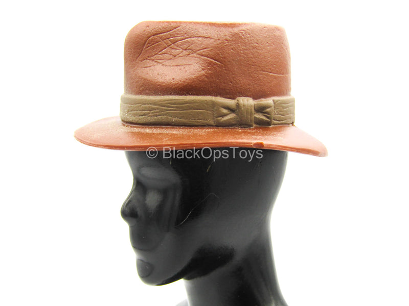 Load image into Gallery viewer, Indiana Jones Stunt Spectacular - Brown Molded Hat
