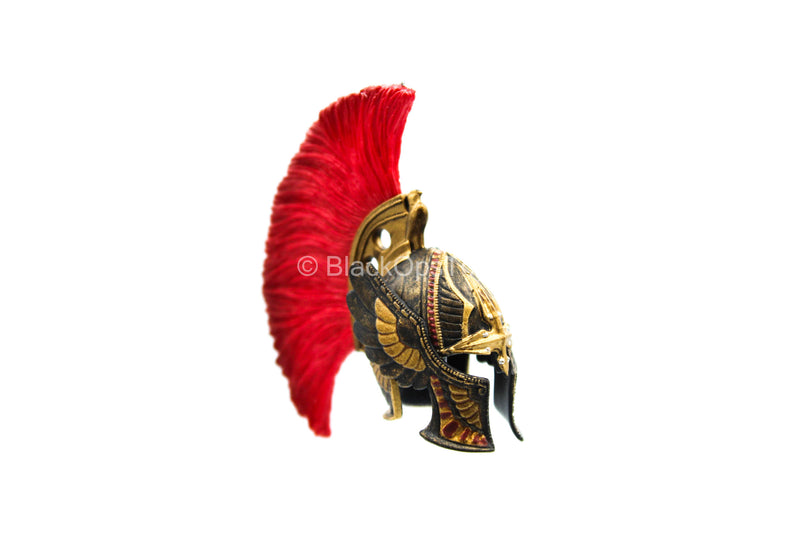 Load image into Gallery viewer, 1/12 Scale - Female Captain Sparta - Trojan Helmet w/Molded Plume
