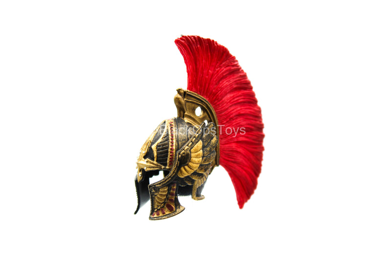 Load image into Gallery viewer, 1/12 Scale - Female Captain Sparta - Trojan Helmet w/Molded Plume
