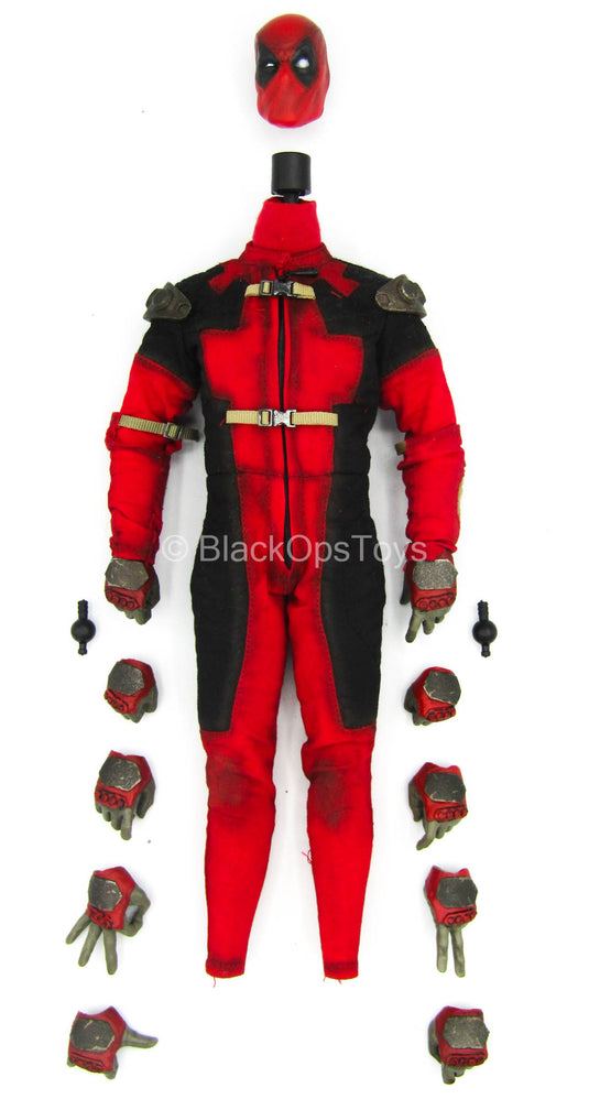 Deadpool - Male Body Uniform & Hand Set w/Head Sculpt