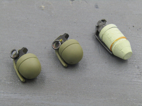 US ARMY - Vietnam 1st Lt Longgrear - Grenade Set (x3)