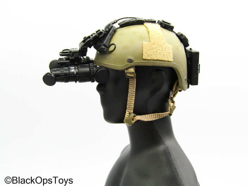 Load image into Gallery viewer, BBI - Green Helmet w/NVG Set
