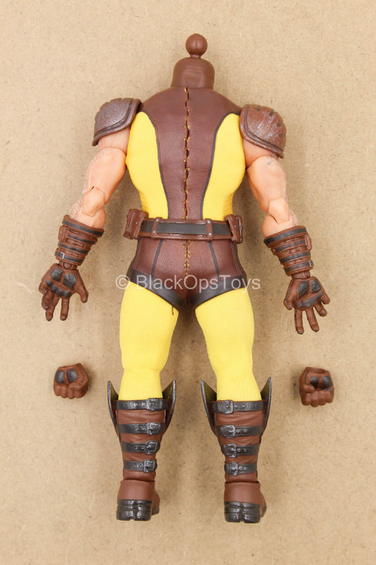 1/12 - Marvel - Wolverine - Male Base Body w/Uniform Set – BlackOpsToys