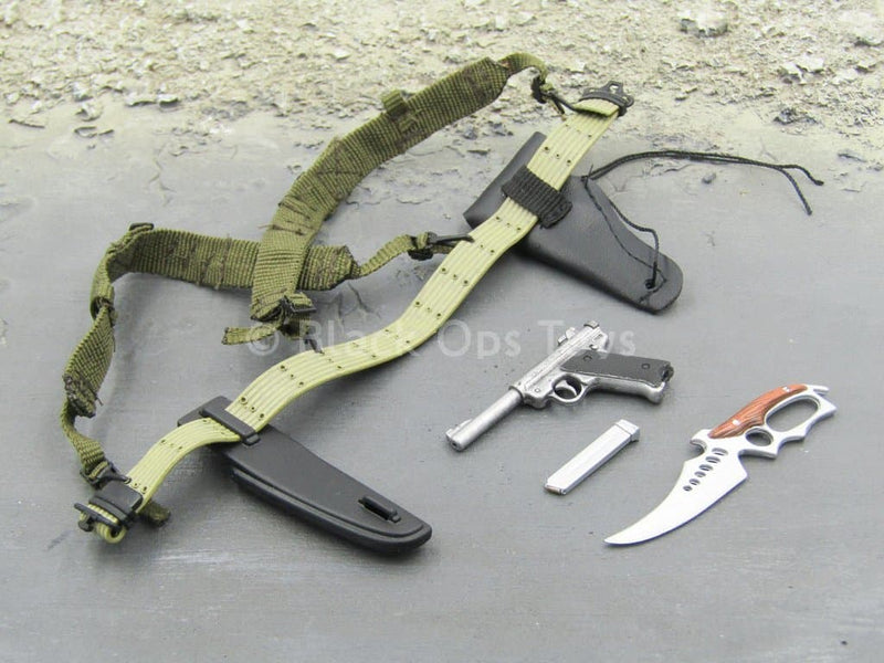 Load image into Gallery viewer, Scorpion Enforcer - Ruger 22 Pistol &amp; Knife Holster Harness Set
