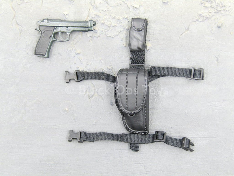 Load image into Gallery viewer, US Navy Seal - M9 Pistol w/Drop Leg Holster
