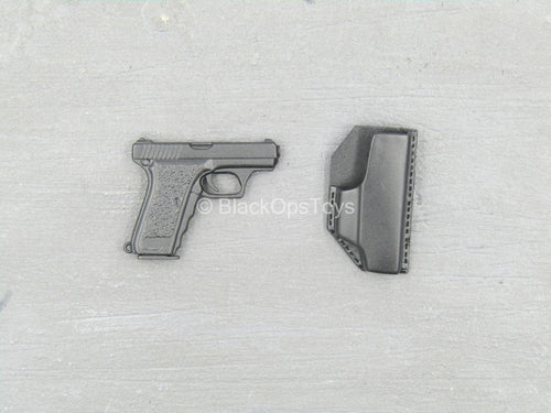 German - GSG9 - Black HK P7M8 Pistol w/Holster