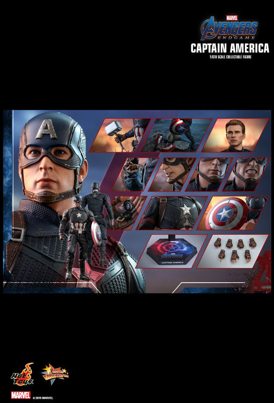 Endgame - Captain America - Blue Helmet