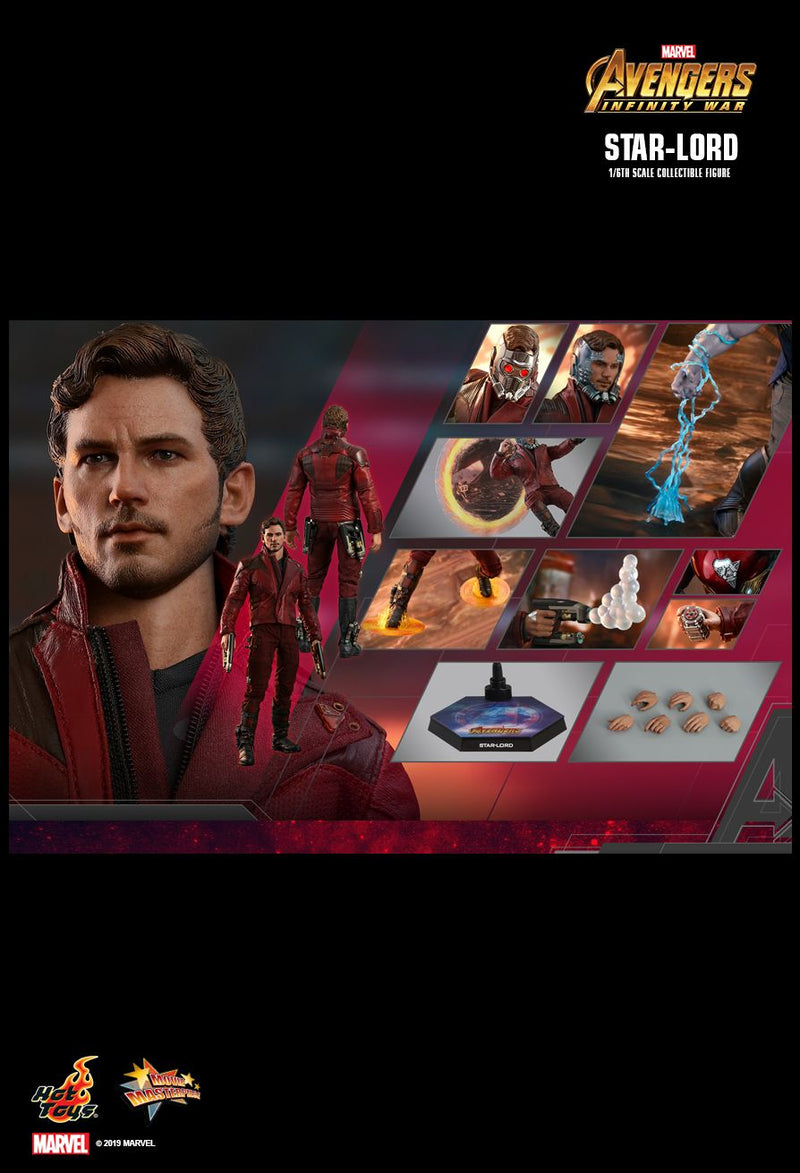 Load image into Gallery viewer, Infinity War - Star Lord - Red Pants w/Pistol &amp; Bubble Effect
