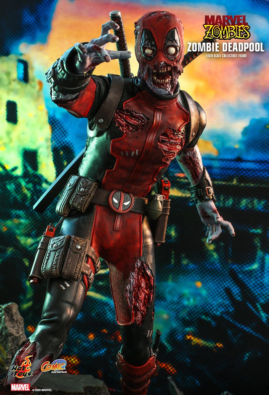 Zombie Deadpool - Red .50 Cal Pistol