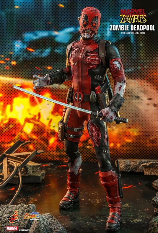 Zombie Deadpool - Red .50 Cal Pistol