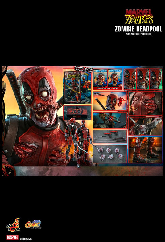 Zombie Deadpool - Zombie Squirrel Minifugure