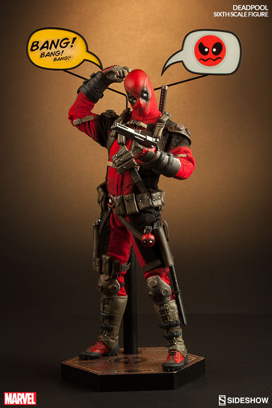 Load image into Gallery viewer, Deadpool - Male Body Uniform &amp; Hand Set w/Head Sculpt
