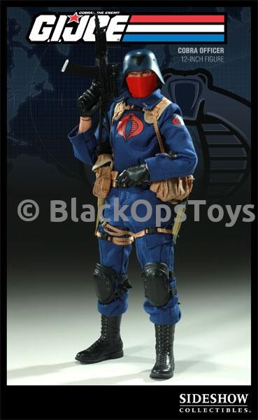 GI JOE - Blue Cobra Officer AK74 w/Collapsible Stock