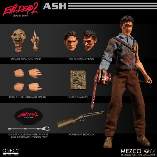 1/12 - Evil Dead 2 - Ash Williams - Head Sculpt (Deadite)