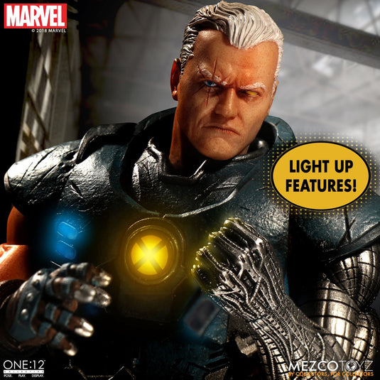 1/12 - Cable - Male Expression Head Sculpt