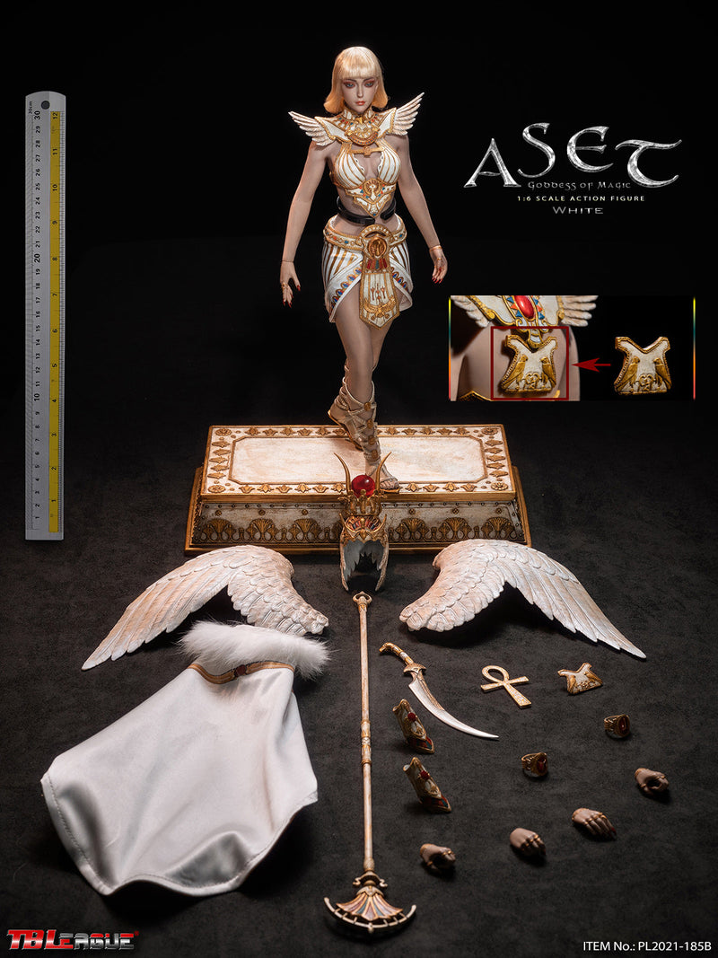 Load image into Gallery viewer, Aset Goddess Of Magic - White Female Chest Armor
