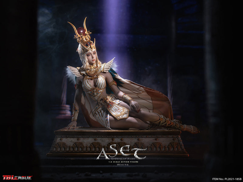 Load image into Gallery viewer, Aset Goddess Of Magic - White Female Chest Armor
