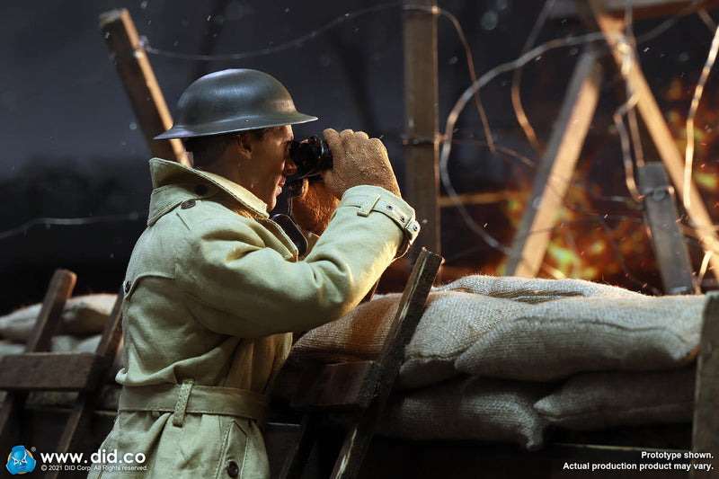 Load image into Gallery viewer, WWI - British Officer Colonel Mackenzie &amp; War Desk Diorama Set - MINT IN BOX
