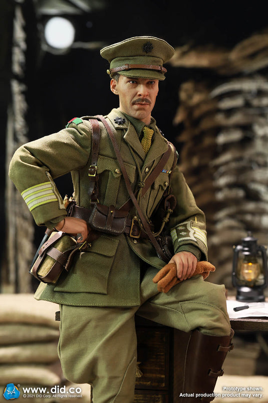 WWI - British Officer Colonel Mackenzie & War Desk Diorama Set - MINT IN BOX