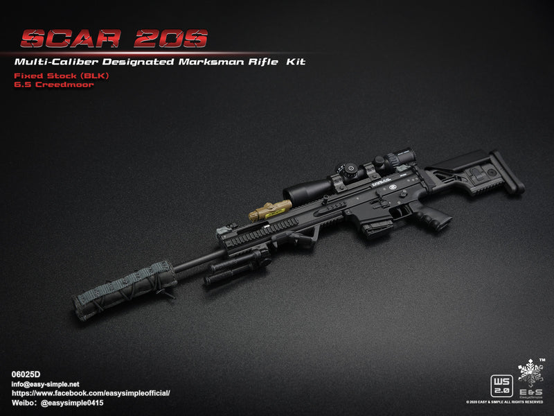 Load image into Gallery viewer, SCAR 20S Multi Caliber DMR Set D - MINT IN BOX
