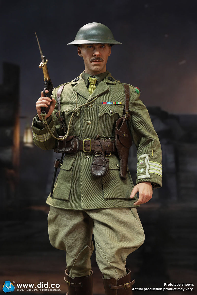 Load image into Gallery viewer, WWI - British Officer Colonel Mackenzie &amp; War Desk Diorama Set - MINT IN BOX
