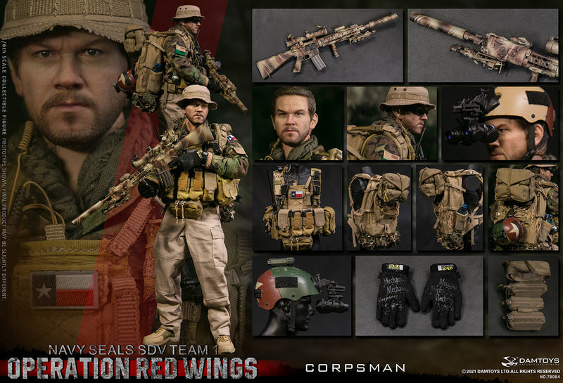 Load image into Gallery viewer, Operation Red Wings Corpsman - Tan Boonie Hat
