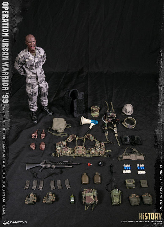 Operation Urban Warrior '99 Marine Corps Sergeant Crews & Corporal Scott Combo Pack - MINT IN BOX